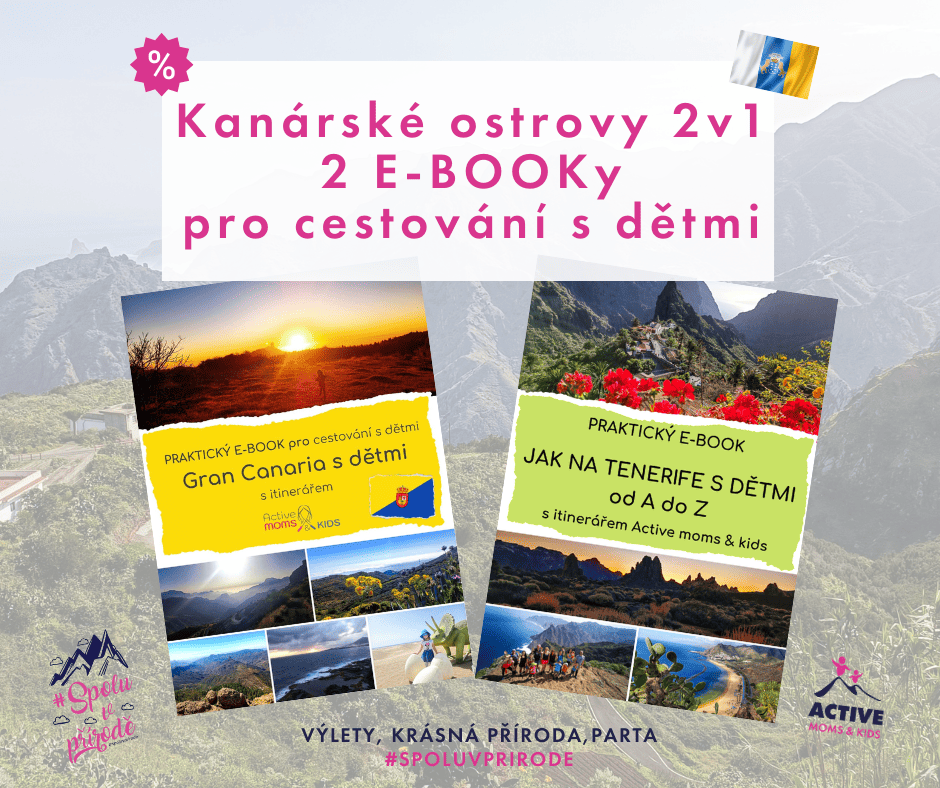 Balíček 2 Průvodců: Kanárské ostrovy s dětmi