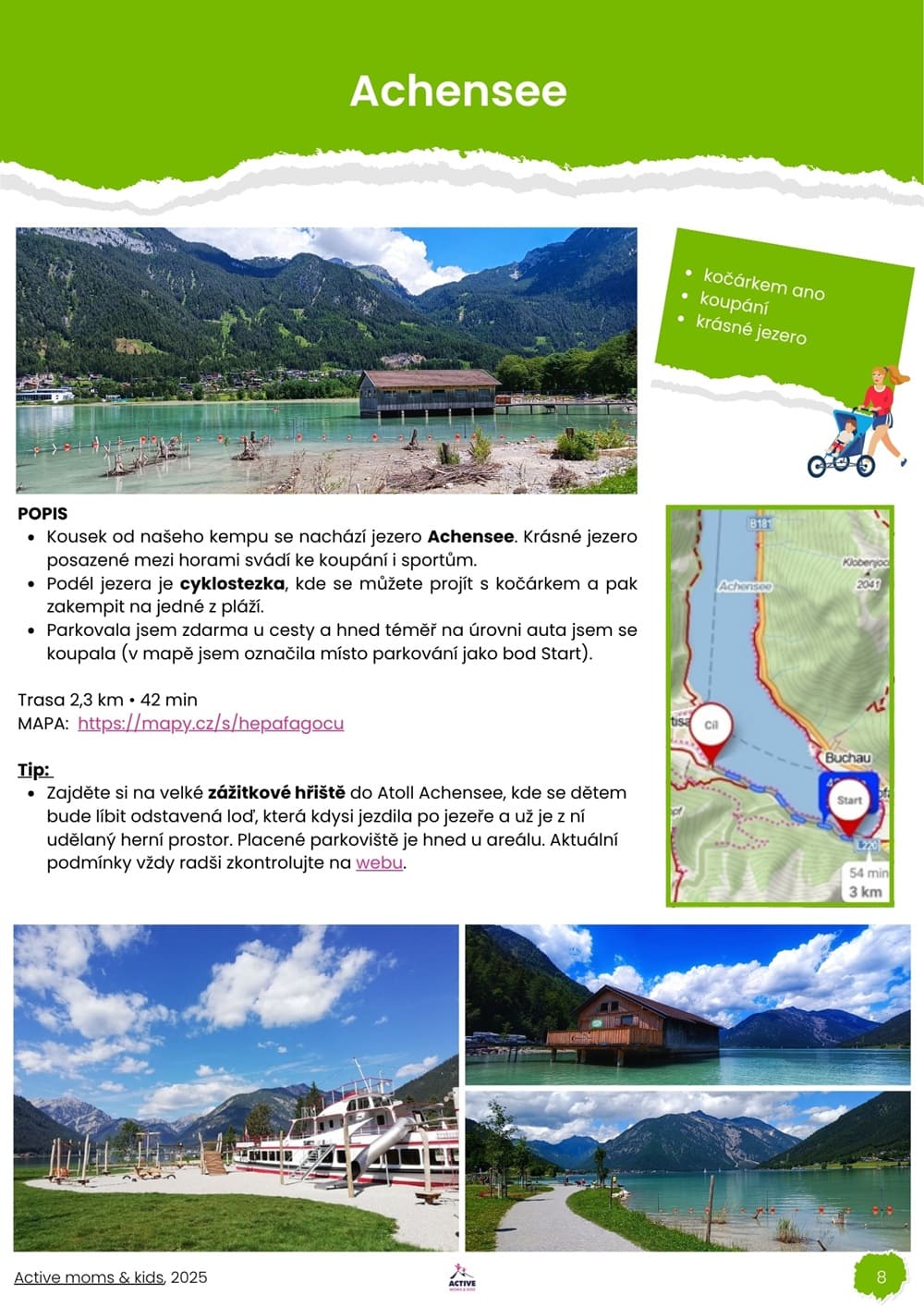 Active moms & kids - Průvodce Rakousko - Tyrolsko - Zillertalské údolí_ukazka